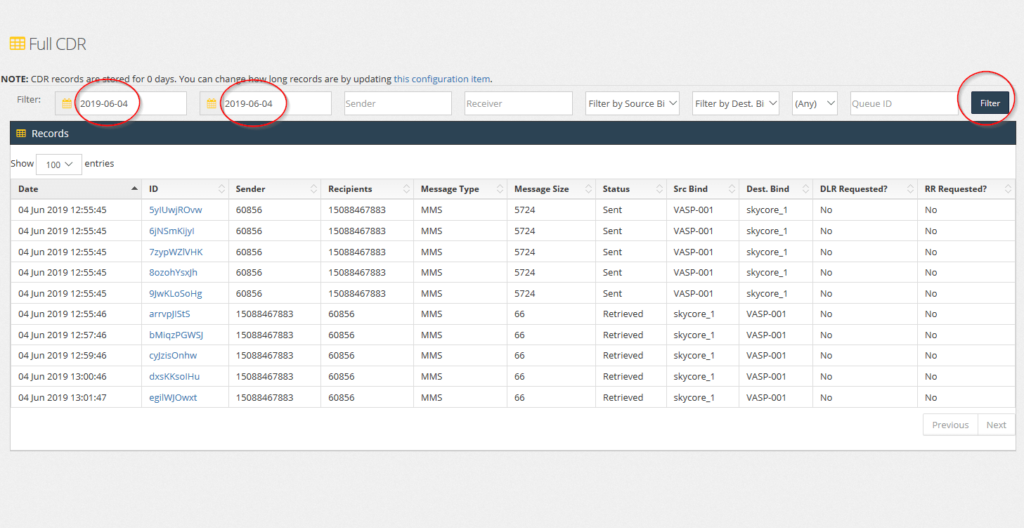 12.3 FULL CDR Documentation