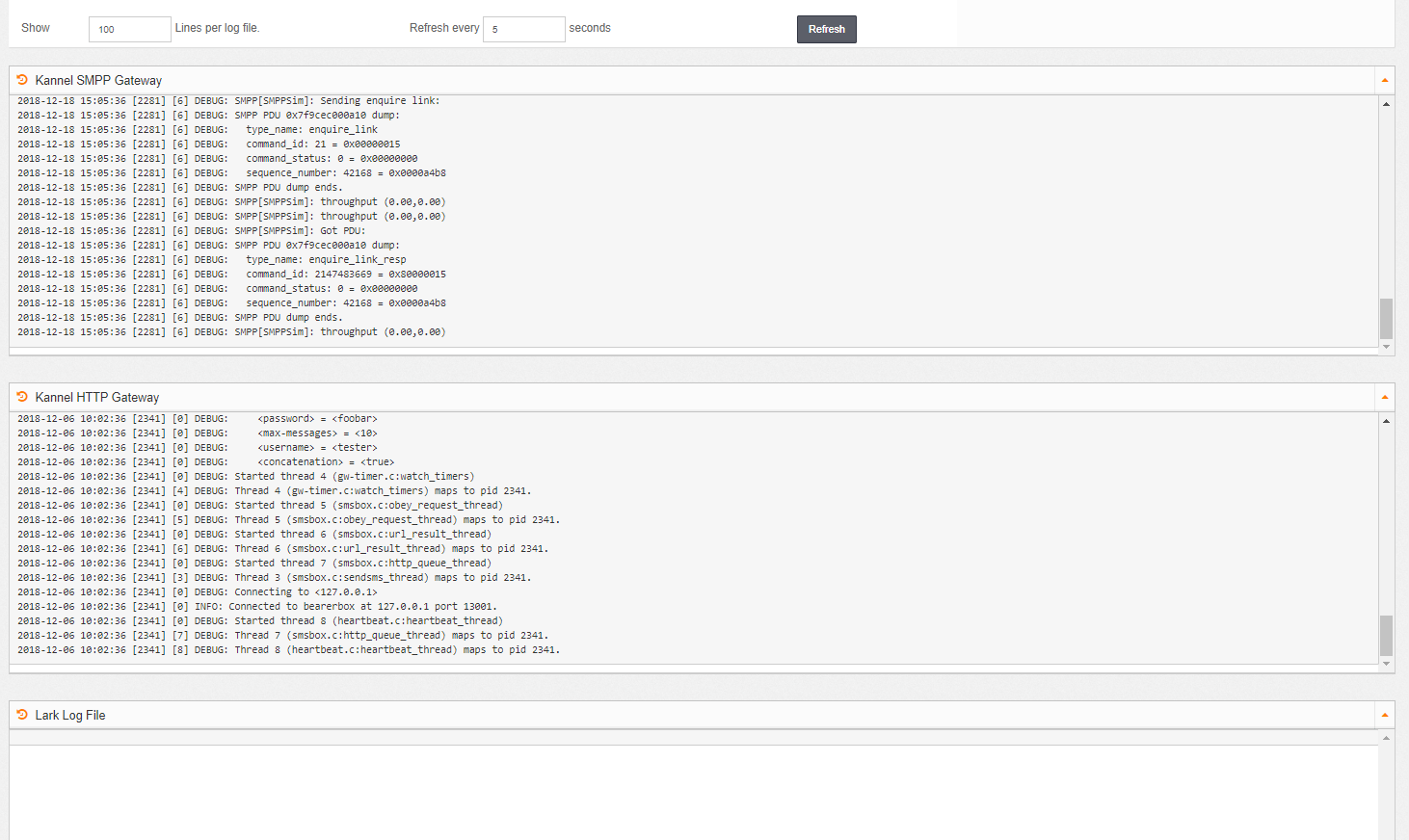 13 Log View Documentation